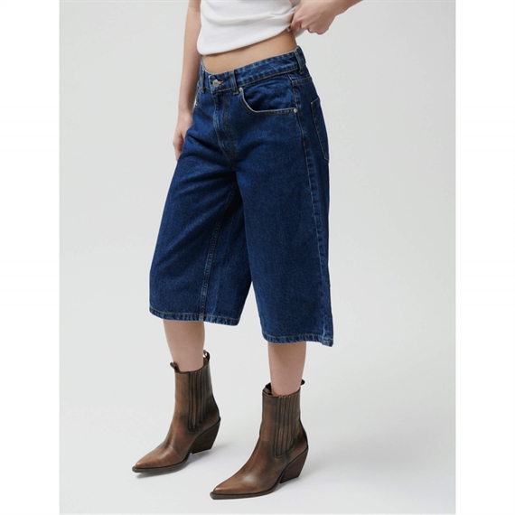 2NDDAY Rilyn Corsica Blue Denim Shorts, Intense Blue